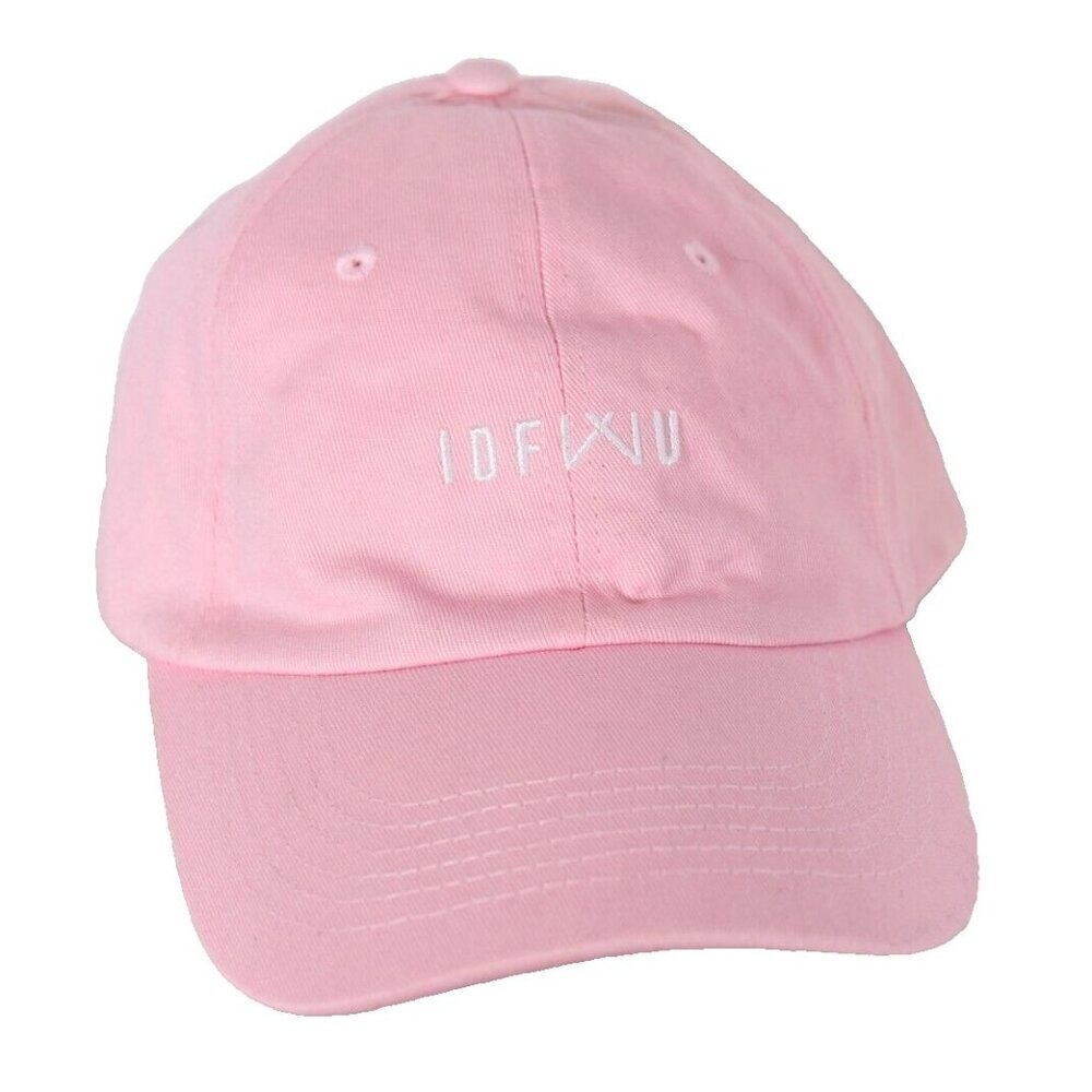 Lagree West Women's S Pink Baseball Hat IDFWU Adjustable Cotton Embroidered Hat